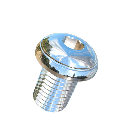 Titanium 1-8 X 1-1/2 UNC Button Head Socket Drive Allied Titanium Machine Screw